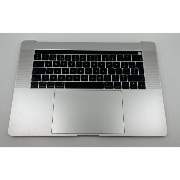 Apple MacBook Pro 15 A1990 2018 2019 Topcase Silver Keyboard Touchbar MacKing