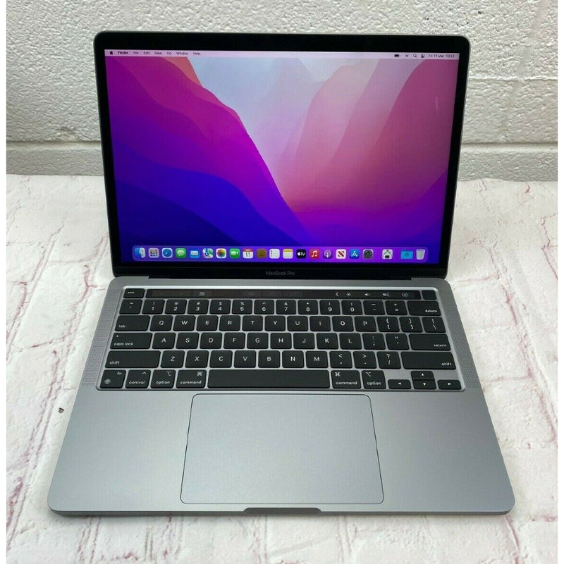 Grade B - Apple MacBook Pro 13-inch Core i7 1.7GHz Touch Bar 16GB 256GB (Space Grey, 2020) - Wonky Apple