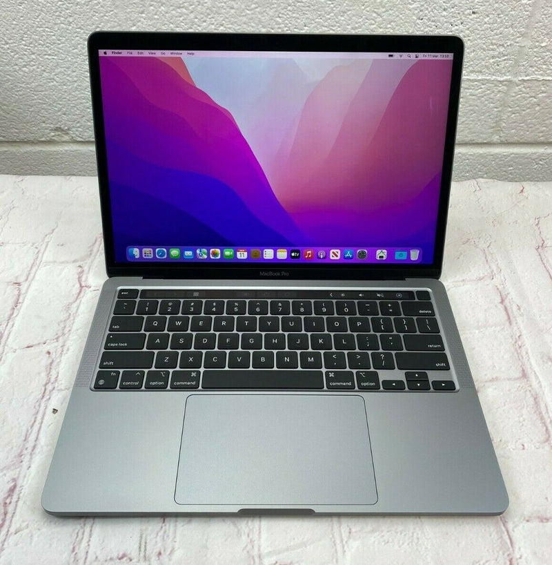 Grade B - MacBook Pro 13-inch Core i5 2.0GHz Touch Bar 16GB 512GB (Space Grey, 2020) - Wonky Apple