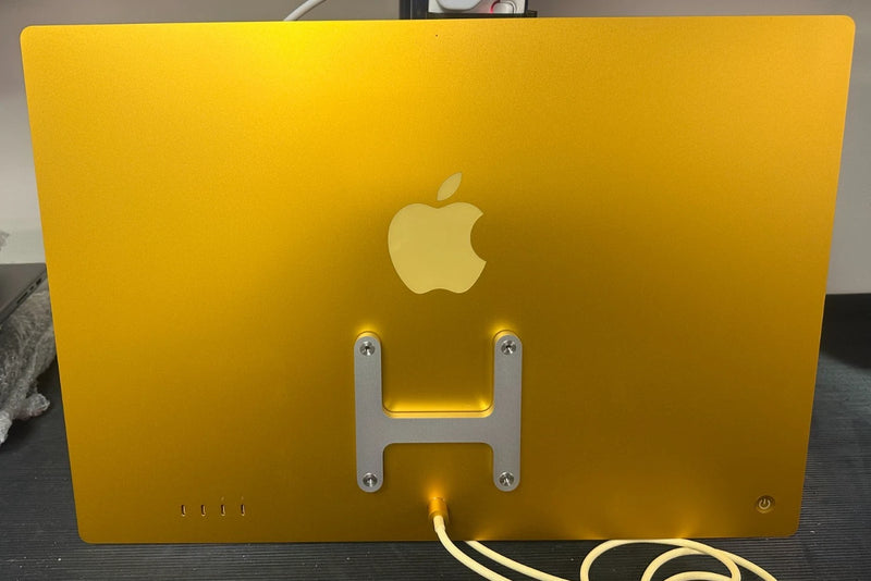 Clearance - 2023 Apple iMac 24" M3 8 Core 10 Core GPU 16GB RAM 512GB SSD Yellow - VESA Mount