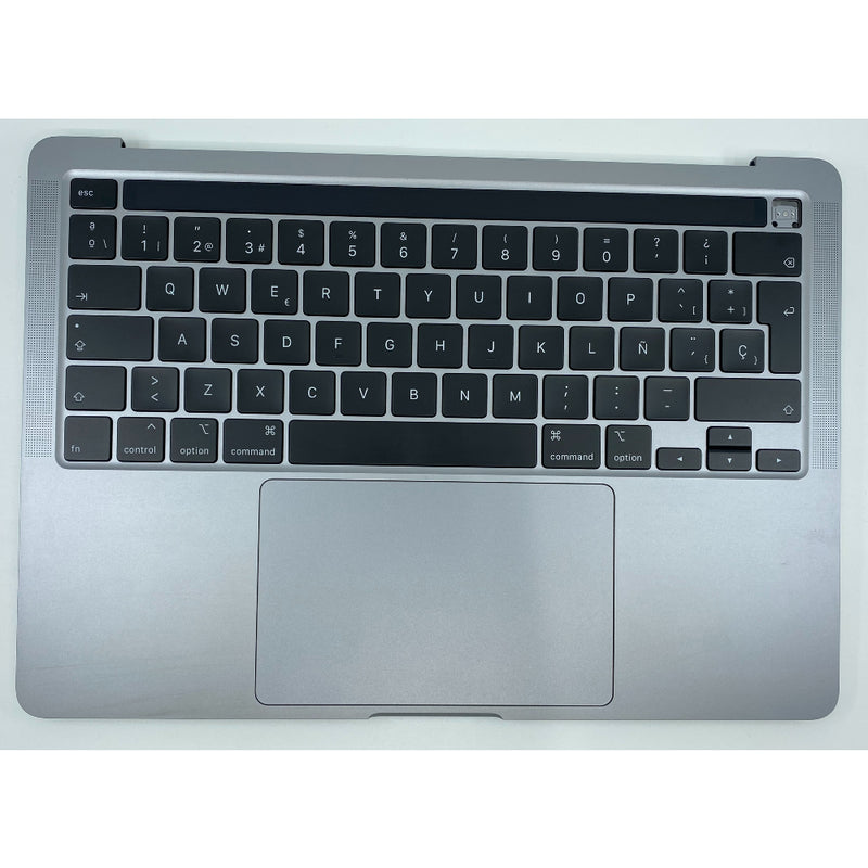 Apple MacBook Pro 13" A2251 2020 Topcase Space Grey Keyboard Touchbar Spanish
